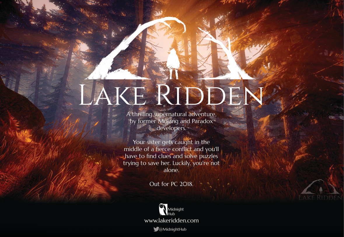 Dev Blog #25 – Making Marketing Materials for Lake Ridden’s EGX Booth